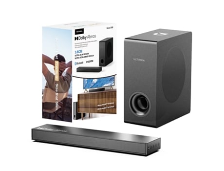 Barra de Sonido ULTIMEA Nova S50 3 Altavoces Sonido Envolvente 3D Altavoz 2.1 Canales