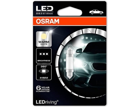 Bombilla OSRAM C5W LEDriving Premium® SL Blister (4000K - LED - 14 x 10 x 5 cm)