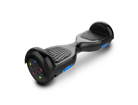 Hoverboard HITWAY 6.5'' Led Light Bluetooth Speaker Negro