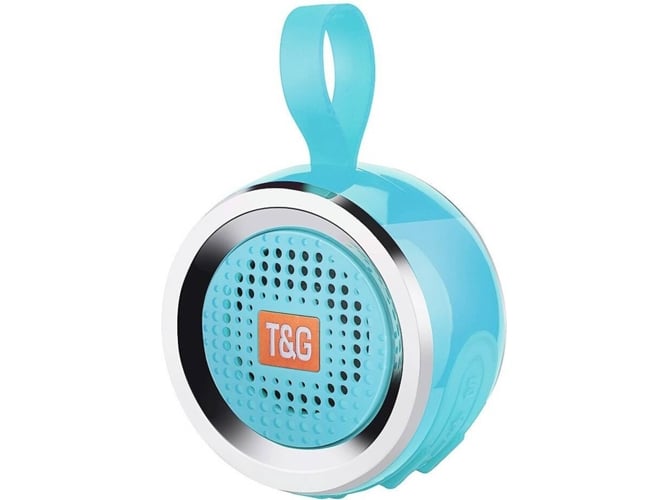 Altavoz Bluetooth RITTEREC TG146 (Azul - 5 W - Alcance: hasta 10 m)