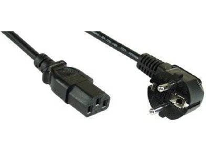 Cable de Alimentación INLINE (2.5 m - Negro)