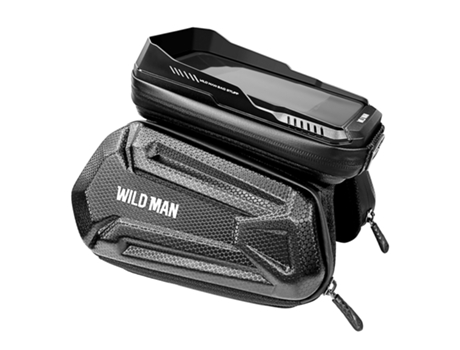 Bolsa Bicicleta triple bolsillo impermeable con ventana táctil 1,2L WILDMAN XT6