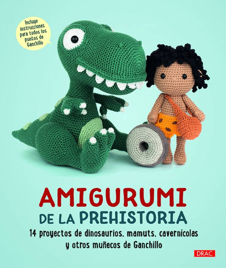 Libro Amigurumi De La Prehistoria de Vários Autores (Español)