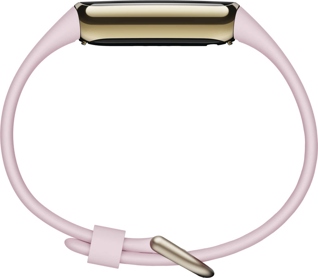 Pulsera Deportiva FITBIT Luxe (Bluetooth - Hasta 5 dias de autonomía - Dorado/Rosa)