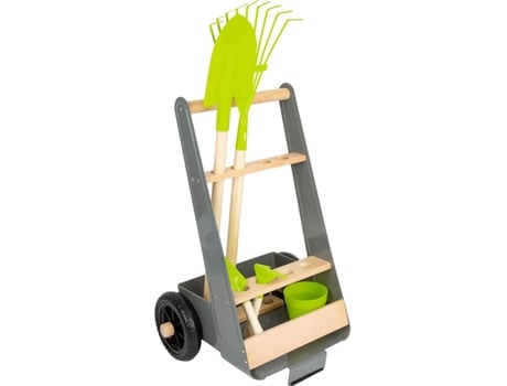 Jogo de Mesa SMALL FOOT COMPANY Garden Trolley Set (3 Anos)