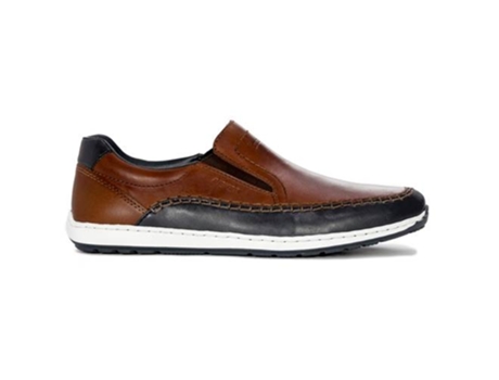 Zapatos de Hombre RIEKER Piel Marrón (43)