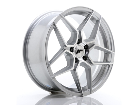 Llanta Japan Racing Jr34 18X8 Et 35 5X120 Cb 72,6 Plata