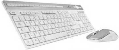 Teclado BLUESTORK 3760162063448 (Inalámbrico - USB 2.4GHz - 1600 DPI - 600 mAh / 3h Blanco)