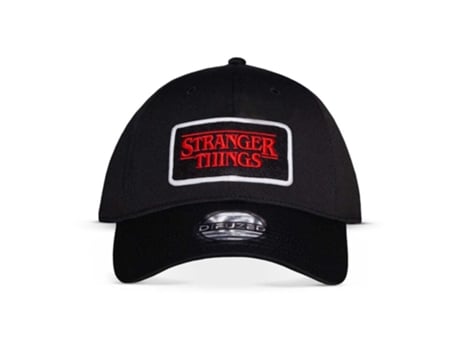 Gorra Unisex DIFUZED Stranger Things Logo Negro (Talla Única)