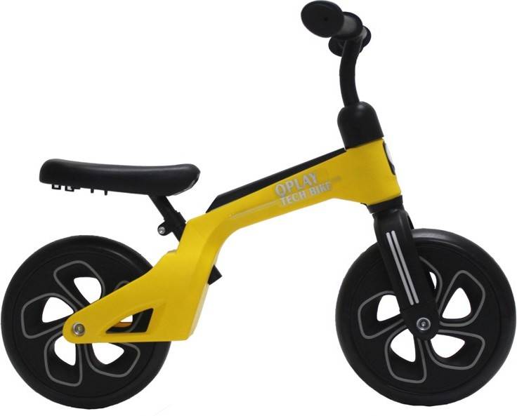 Bicicleta QPLAY Tech Balance Trike Amarillo