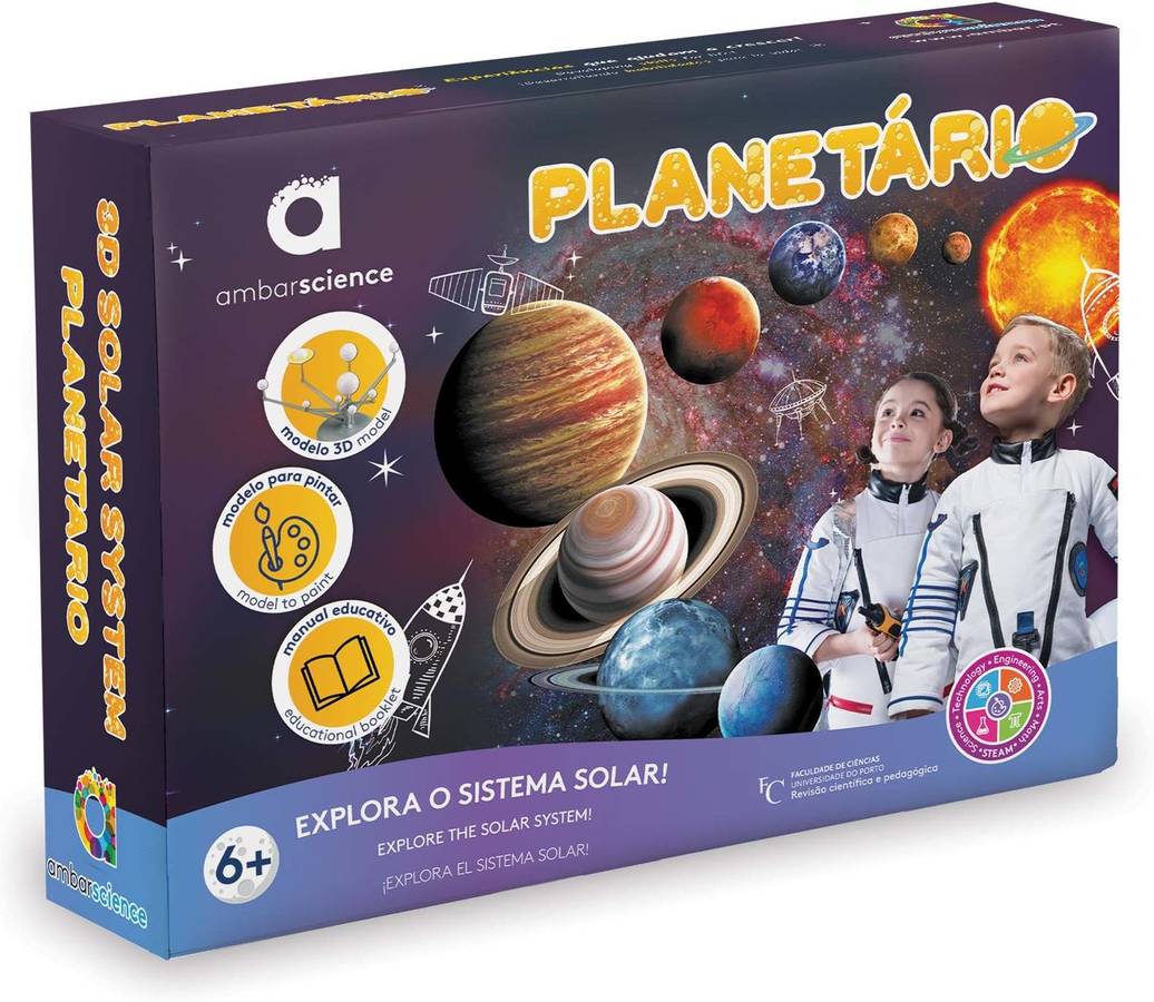 Juego Criativo AMBARSCIENCE Planetário (Edad Minima: 6 años)