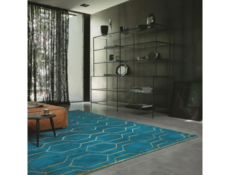 Alfombra WEDGWOOD (250 x 350 - Lana - Azul)