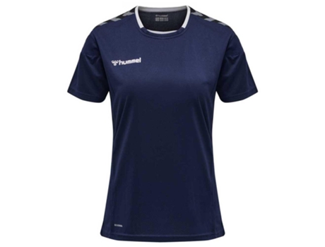 Camiseta de Mujer para Fútbol HUMMEL Authentic Poly Morado (S)