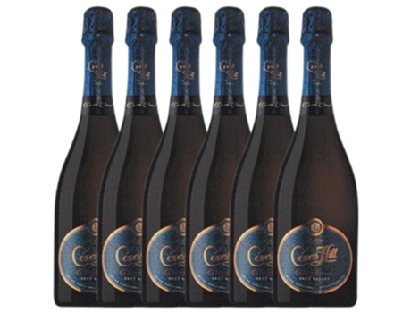 Espumante HILL Hill Brut Nature Cava Joven (0.75 L - 6 unidades)