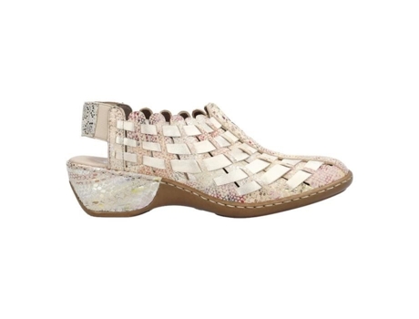 Sandalias de Tacón de Mujer RIEKER Multicolor (37)