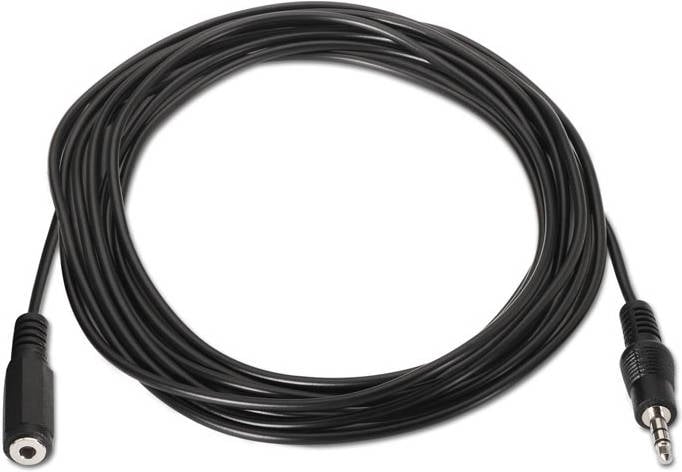 Cable de Audio NANOCable de Audio(Jack 3.5mm - 1.5 m - Negro)