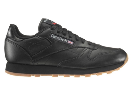 Zapatillas REEBOK Classic Leather Hombre (37.5 - Negro)