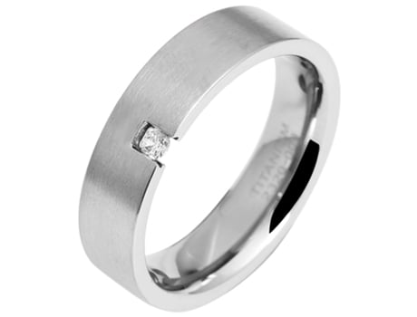 AKZENT Anillo de San Valentín/Compromiso/Amistad para Mujer en Acero Inoxidable – Tam.56 – 0027