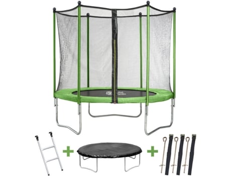 Kit Trampolín HABITAT ET JARDIN "Yoopi" con Red de Protección (3.05 m)