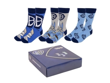 Conjunto de Medias Unisex WARNER BROS - 3un (40/46)