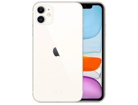 iPhone 11 APPLE (Reacondicionado Como Nuevo - 6.1'' - 64 GB - Blanco)