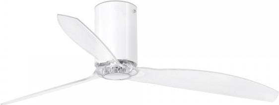 Ventilador de Techo FARO BARCELONA Mini Tube Blanco (32 W - Diámetro 128 cm)