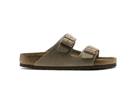 Sandalias BIRKENSTOCK Arizona Suede Taupe Mujer (43 - Gris)