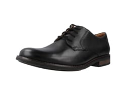 Zapatos de Hombre CLARKS Becken Piel Negro (39.5)