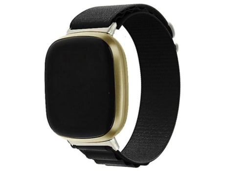 Correa Smartwatch Para Fitbit Versa 4/Sense 2 Negra VENISYMLIS