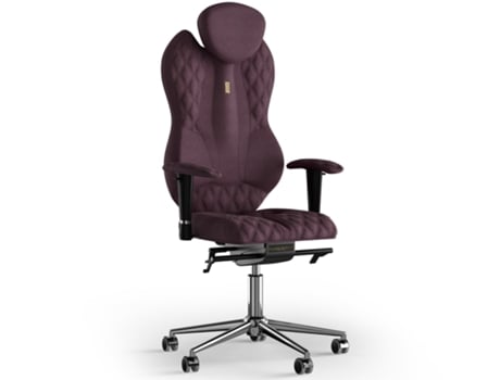 Silla de Oficina KULIK SYSTEM Grande Tejido de Costura (Azur - Violeta -130x50x50cm)