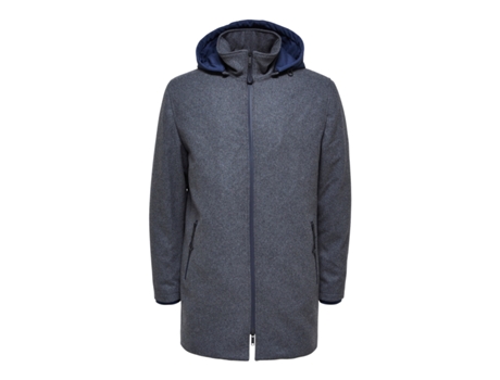 Parka para Hombre SELECTED (M - Gris)