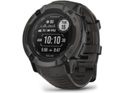 Smartwatch GARMIN Instinct 2X (Bluetooth - Hasta 40 días de autonomía con Energía Solar - Negro)