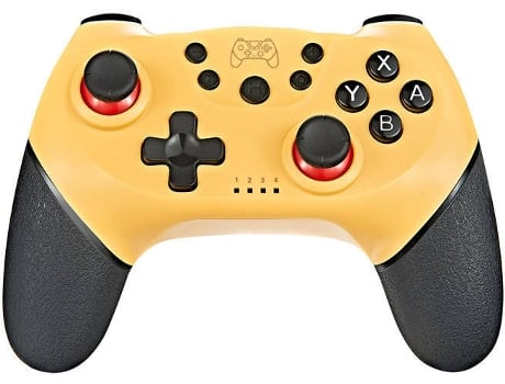 Mando para Nintendo Switch CHRONUS SW910 Amarillo (Inalámbrico)