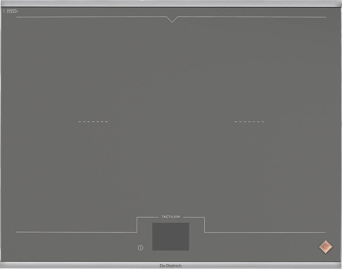 Placa de Inducción DE DIETRICH DPI7698GS (Eléctrica - 65 cm - Inox)