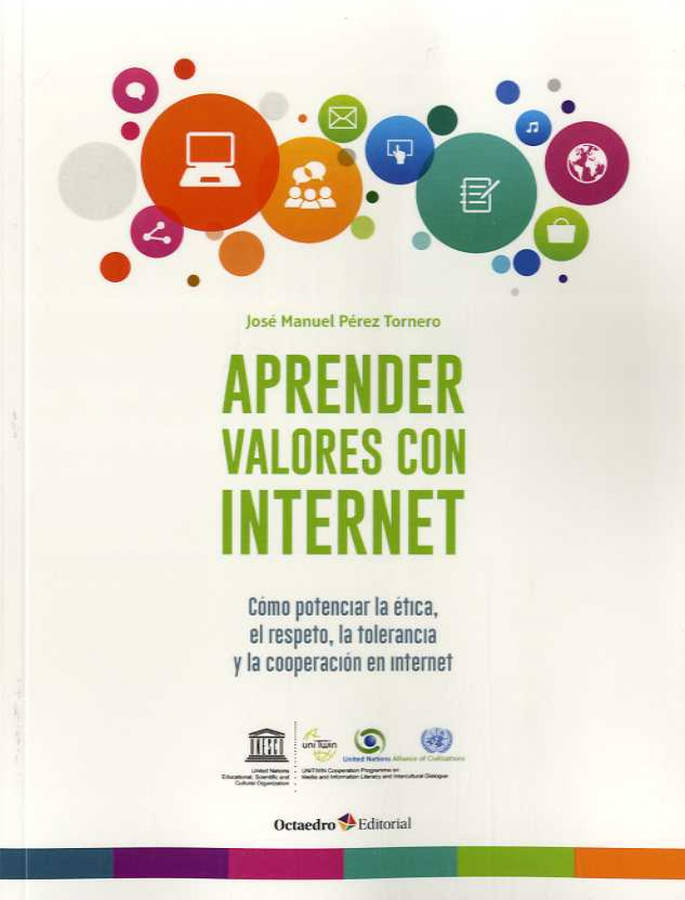 Libro Aprender Valores Con Internet de José Manuel Pérez Tornero (Español)