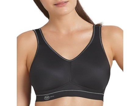 Sujetador Deportivo para Mujer ANITA Light & Firm Negro para Fitness (105C)