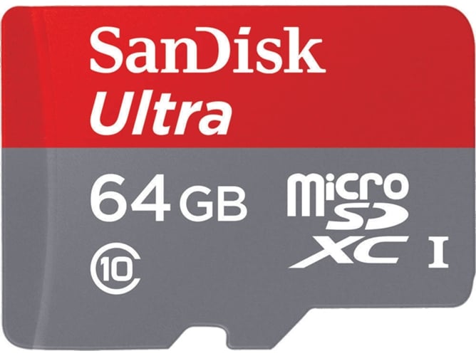 Tarjeta de Memoria MicroSDXC SANDISK SanDisk microSDXC Ultra 64GB