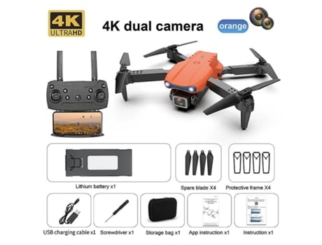 VPCOMERCIAL - Drone SEMD G215-008 con Cámara HD 4K Dual Fpv Control por Gestos