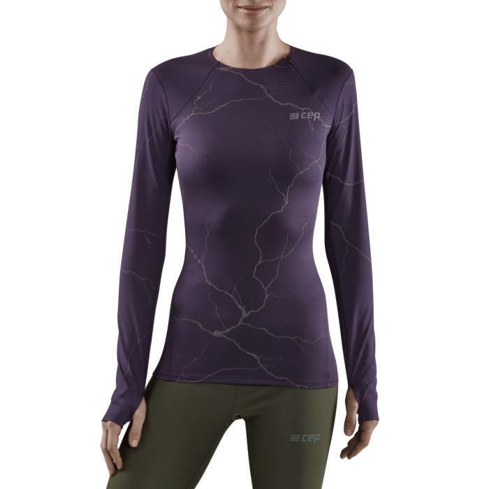 Camiseta de Manga Larga Para Mujer CEP COMPRESSION Reflective (Tam: S)