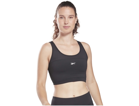 Sujetador de Mujer REEBOK Wor Mesh Negro (XS)