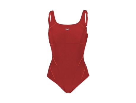 Bañador de Mujer para Natación ARENA Pieza Jewel Rojo (50)