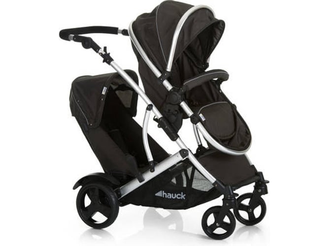 Carrito de Bebé Gemelos HAUCK Duett 2 Negro