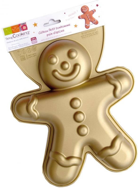 Cooking Molde Silicona para muñeco pan especias gran tartas xxl en forma mannala manilla gingerbread navidad pasta biscuit decoración 3152 reposteria