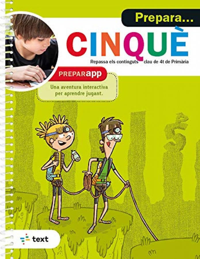 Prepara... Cinquè Quaderns estiu libro de equip pedagògic i editorial text