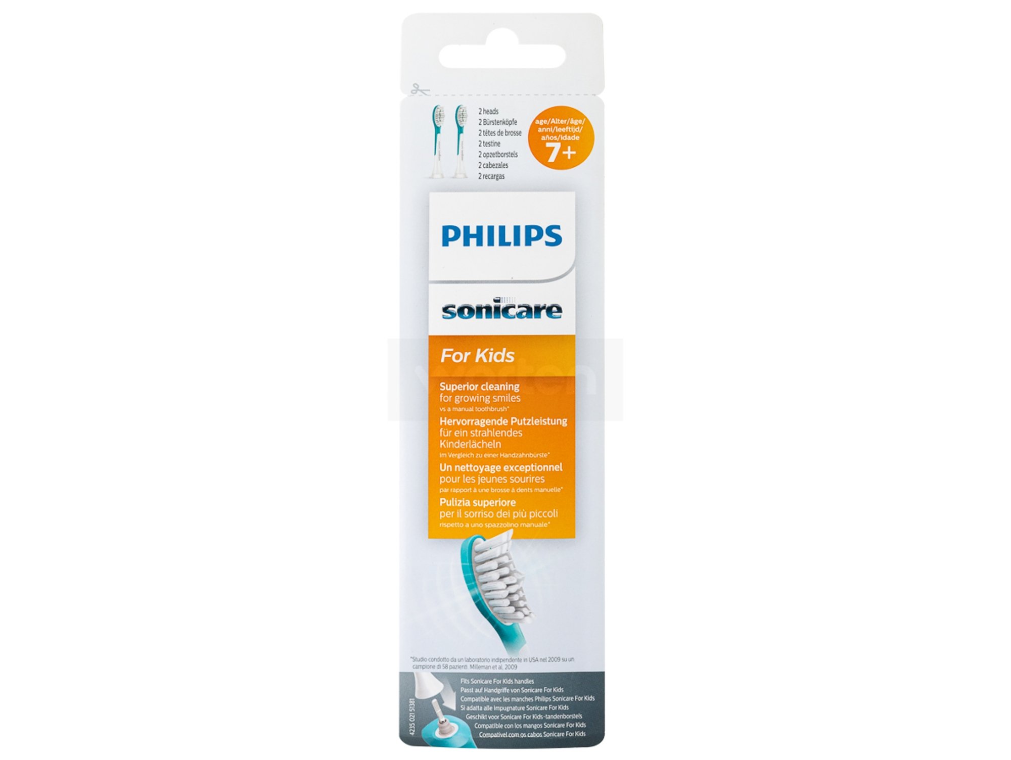 Recambio Cepillo Eléctrico PHILIPS Sonicare Kids HX6042