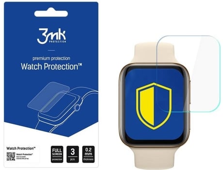 Protector Cristal Templado Oppo Watch 46 mm 3MK Flexible