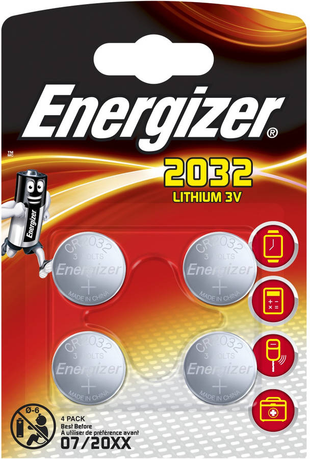 Pilas recargable ENERGIZER CR2032