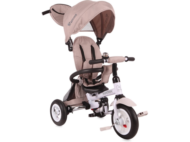 Triciclo LORELLI Matrix Air Ruedas Hinchables Beige