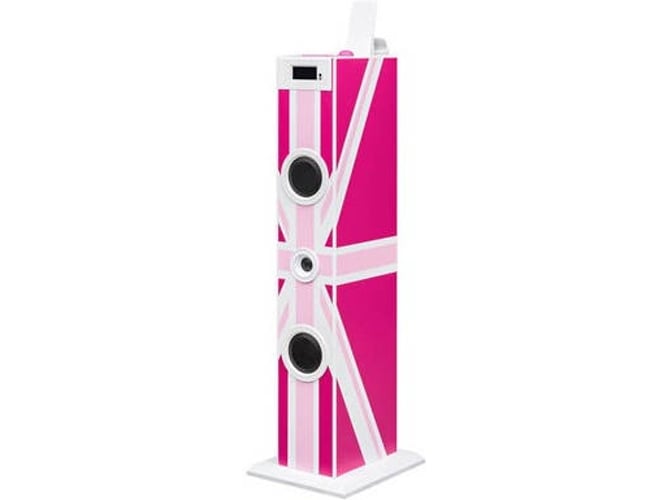 Altavoz Dock BIGBEN INTERACTIVE Tower TW5 - Union Jack Rosa