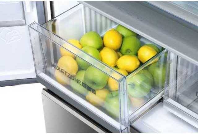 Frigorífico Americano HAIER HB18FGSAAA (No Frost - 190 cm - 508 L - Inox)